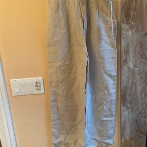 Reformation Petite Vesta Linen Pant